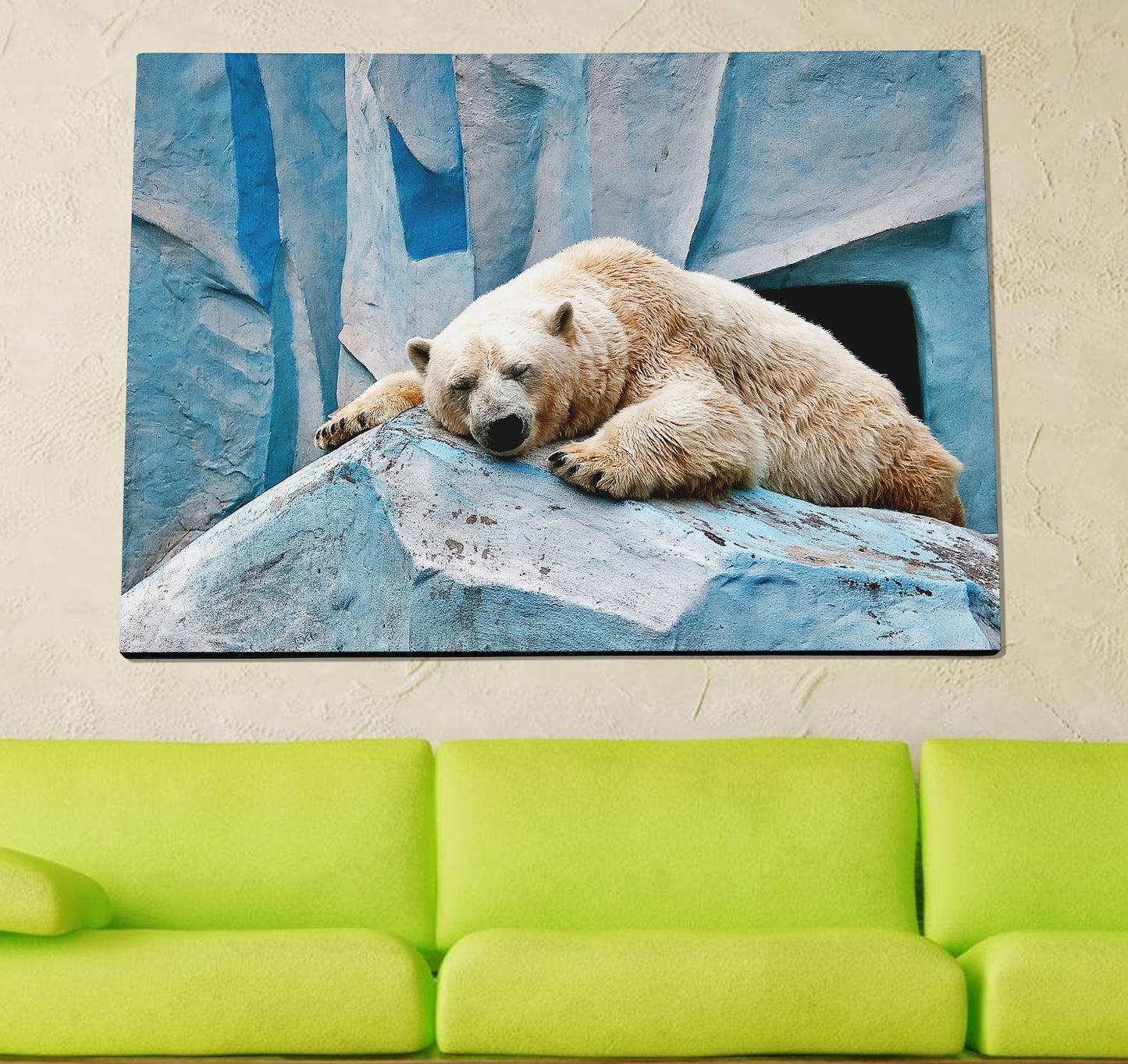 Polar Bear Poster canvas
