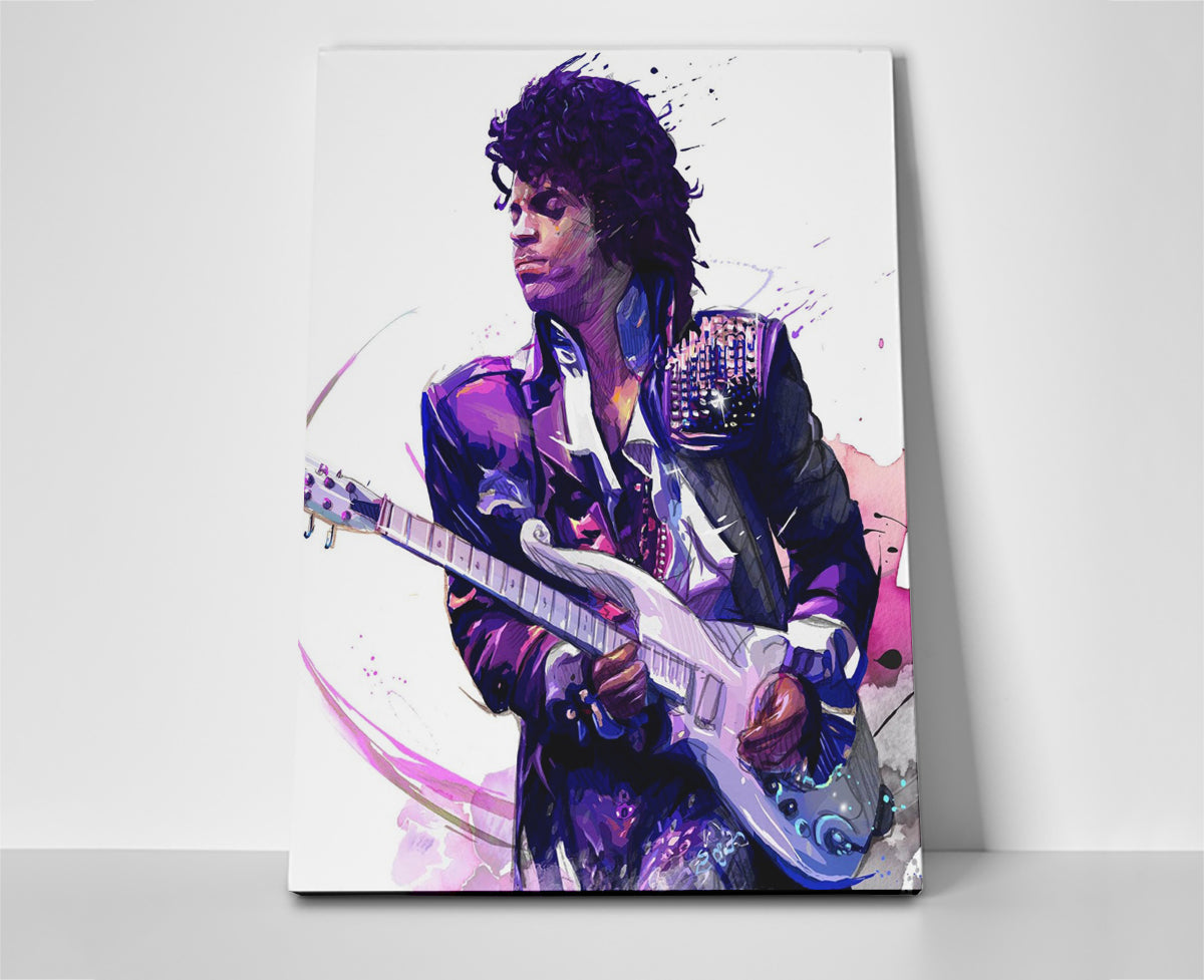 Prince poster canvas wall art