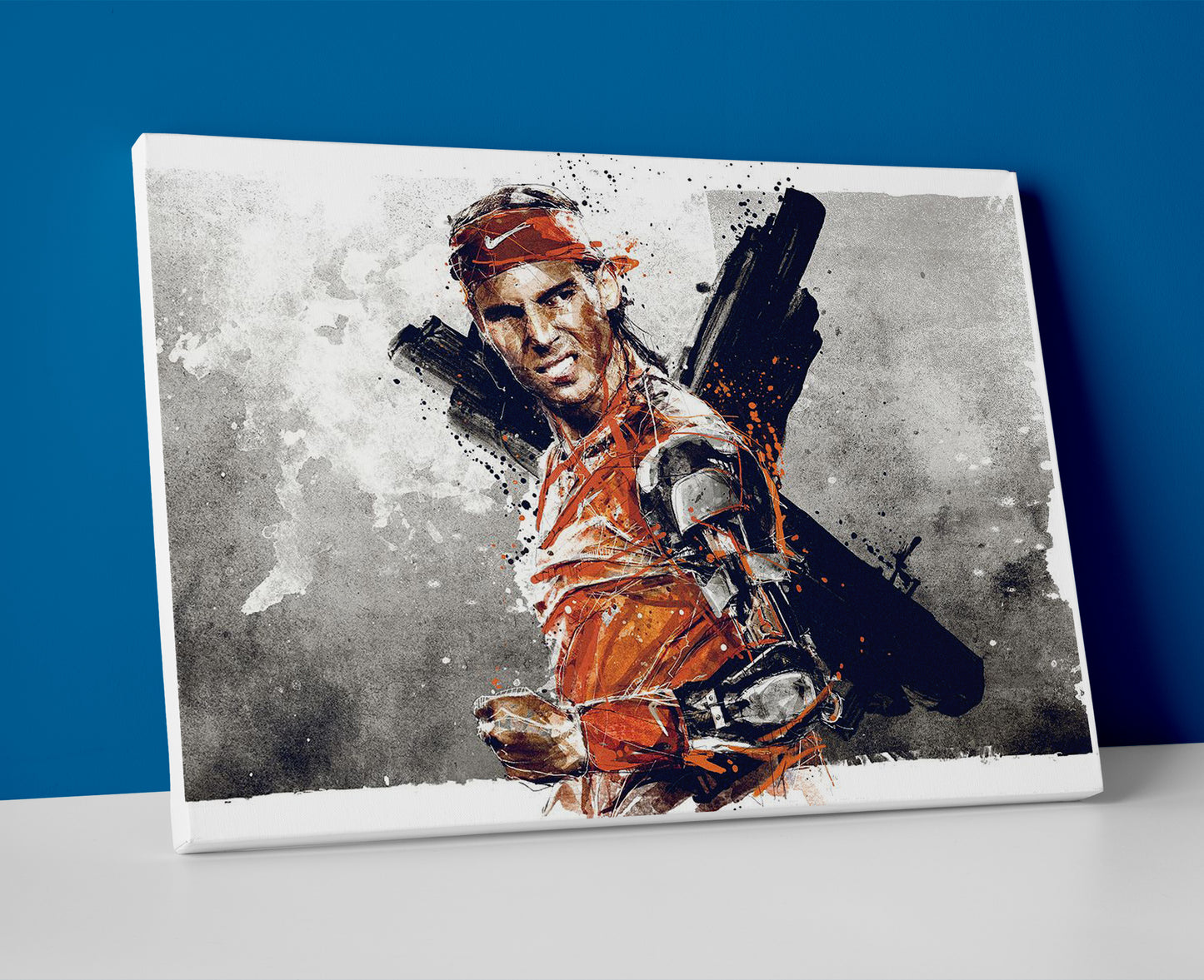 Rafael Nadal Art  poster canvas wall art