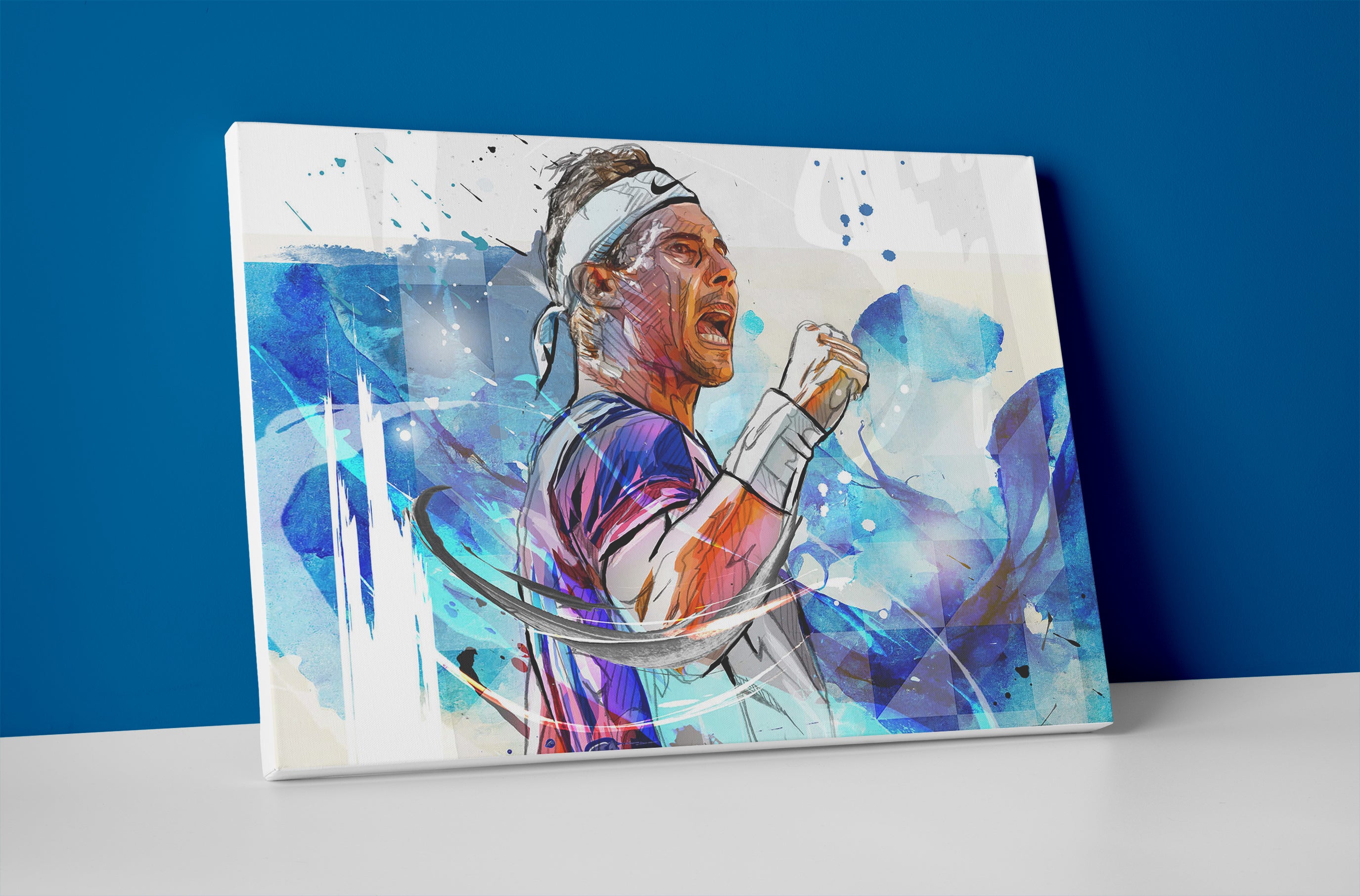 rafael nadal poster canvas
