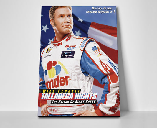 Ricky Bobby Poster canvas