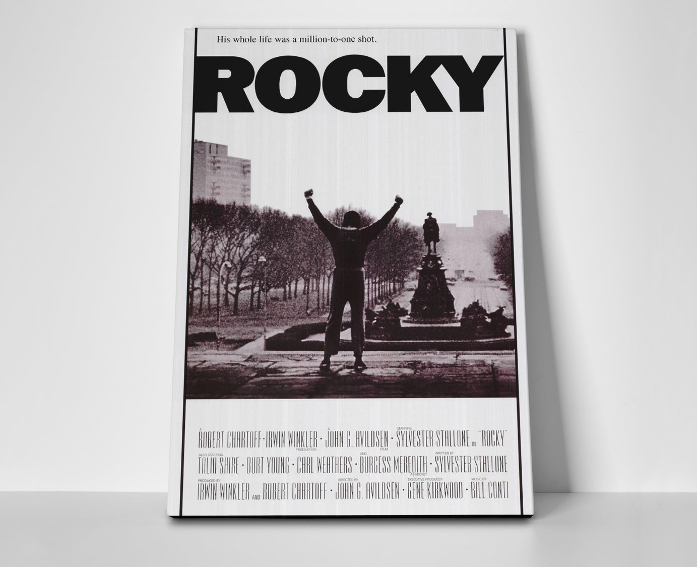 Rocky Movie Poster canvas