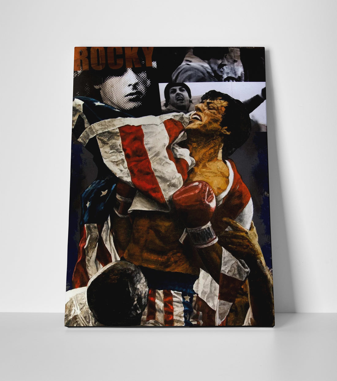 Sylvester Stallone Rocky Poster or Canvas Wall Art