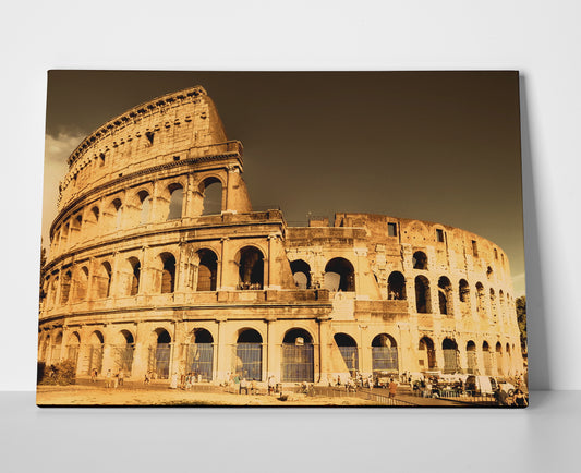 Roman Colosseum Poster canvas