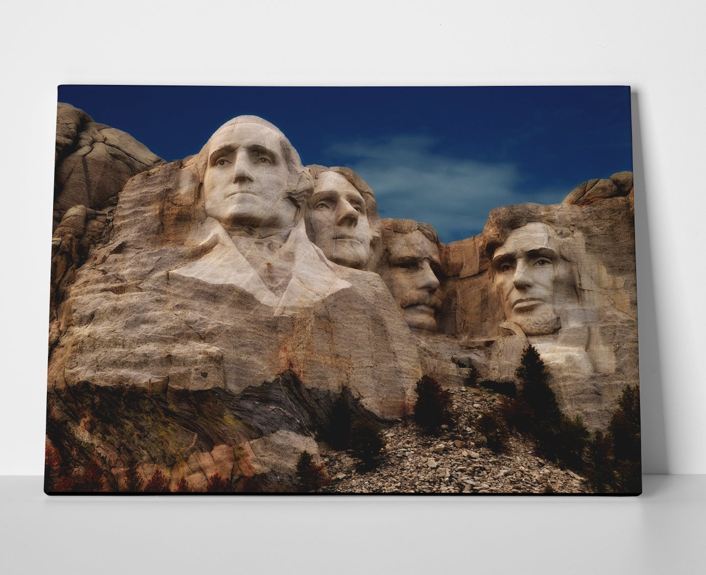 Mount Rushmore Poster canvas