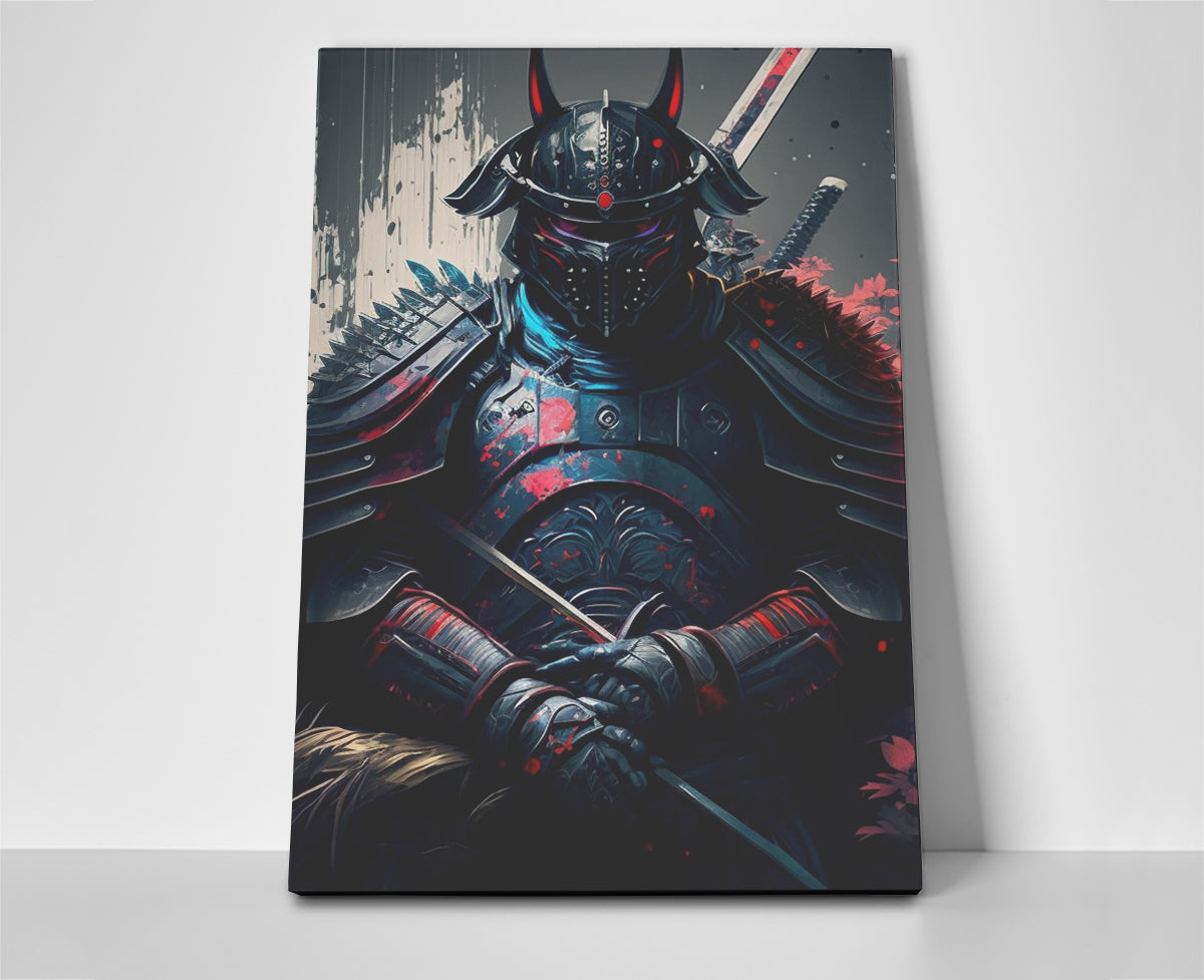 Samurai Poster canvas