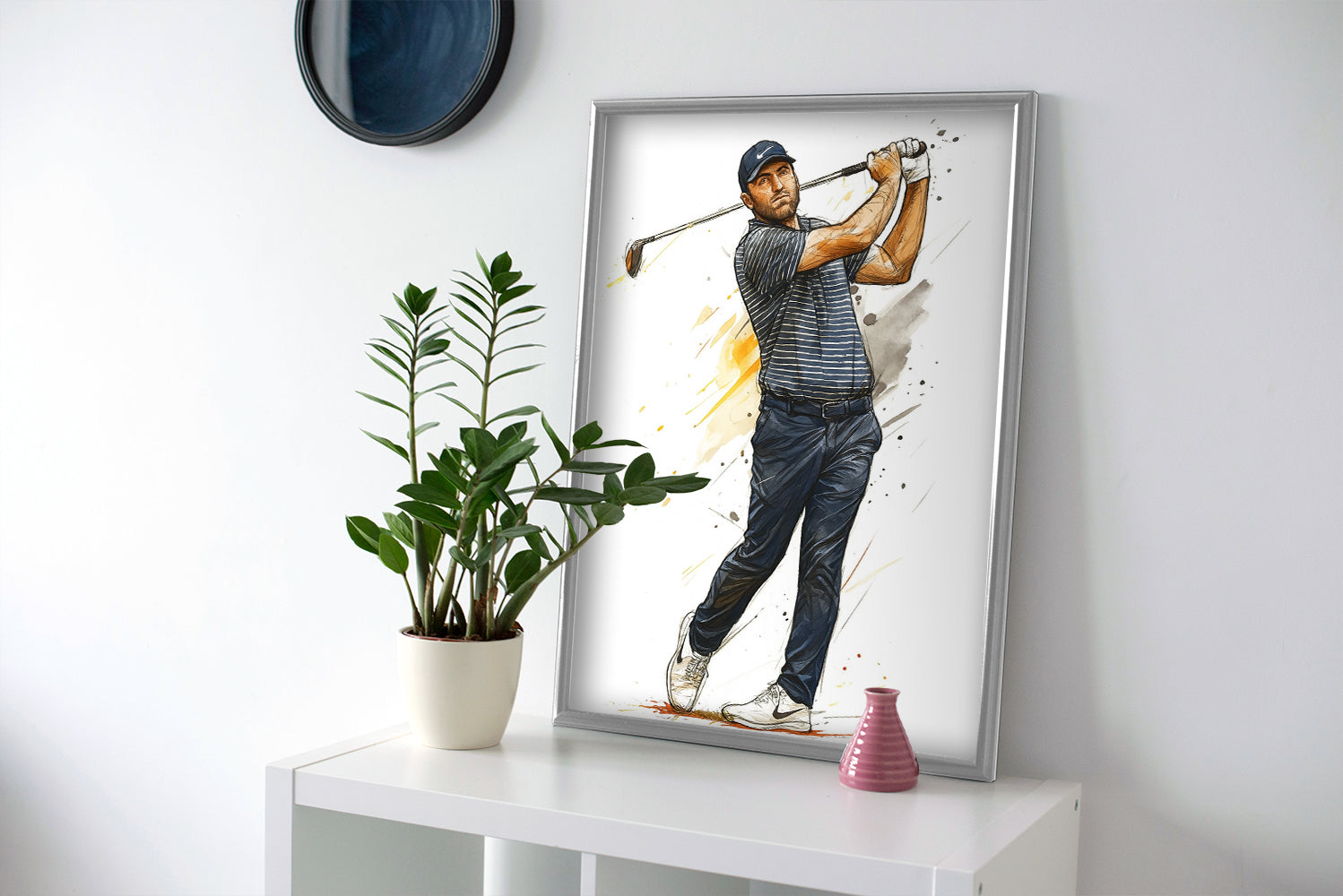 Scottie Scheffler Poster or Wrapped Canvas