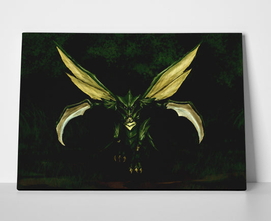 Scyther Pokemon Poster canvas