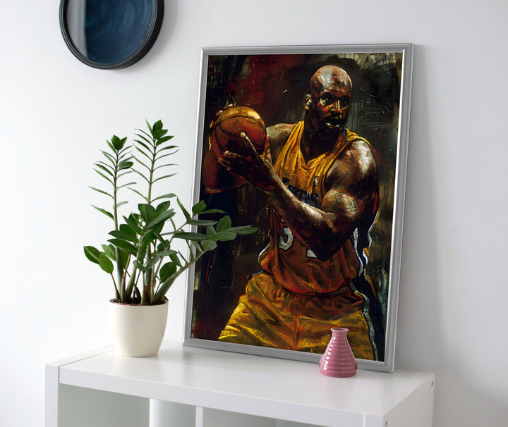Shaquille Oneal SHAQ Art Painting Poster or Canvas Wall Art