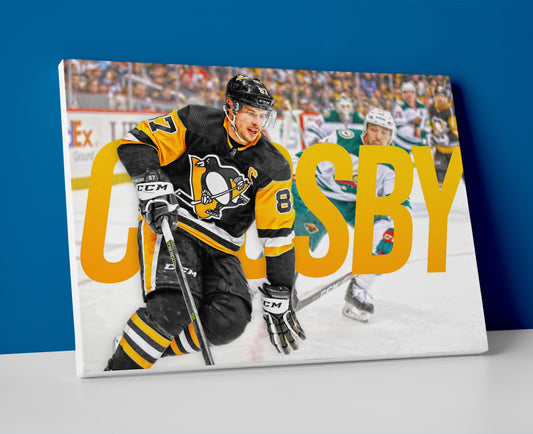 sidney crosby poster canvas penguins wall art painting artwork