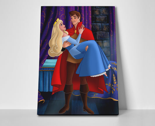 Sleeping Beauty Poster canvas