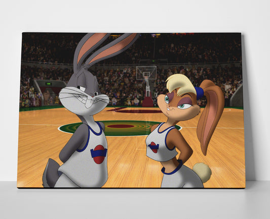 Space Jam Poster canvas