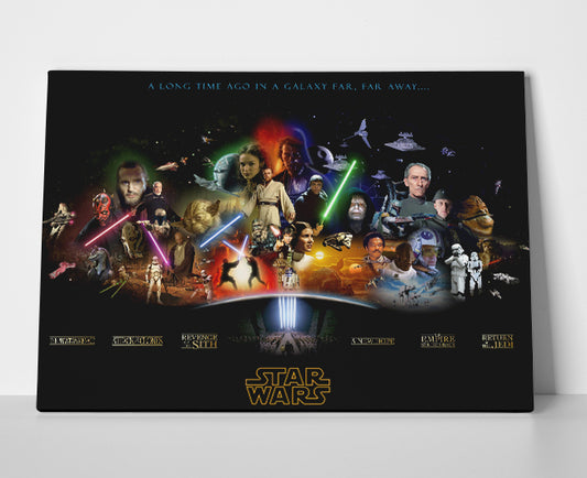 Star Wars Movie Poster canvas