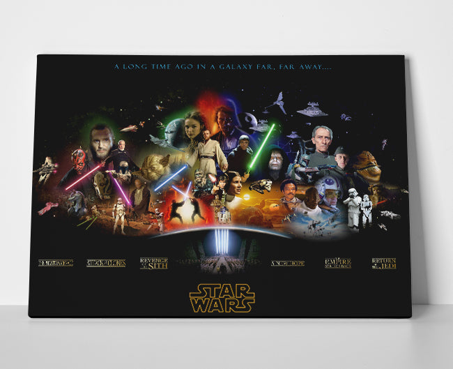 Star Wars Movie Poster canvas