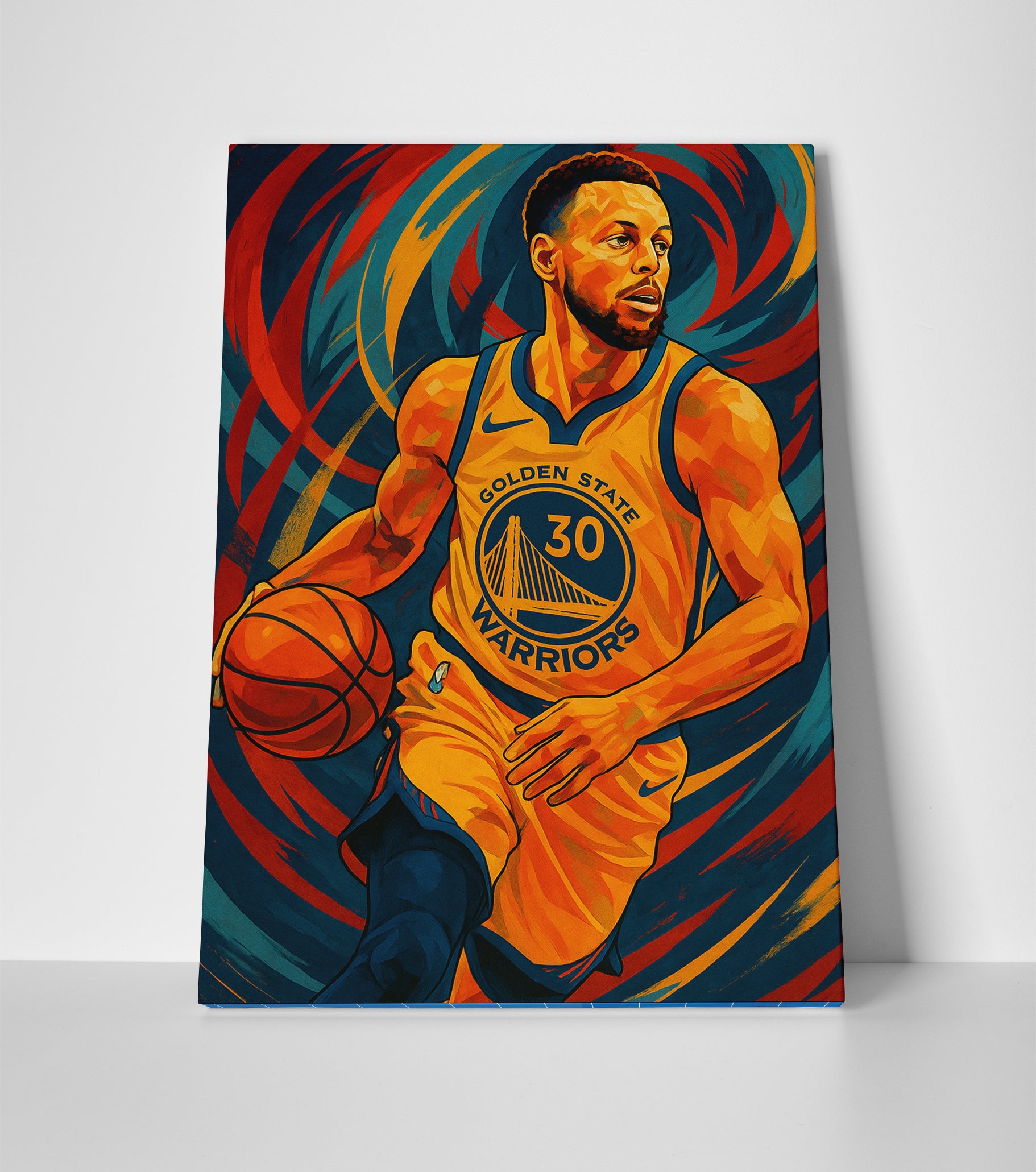 steph curry poster canvas