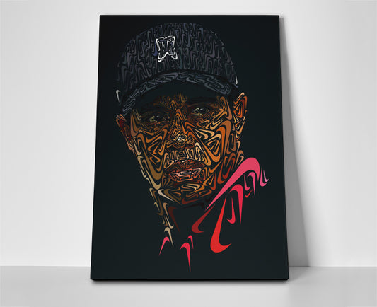 Tiger Woods poster canvas wall art painting artwork golf