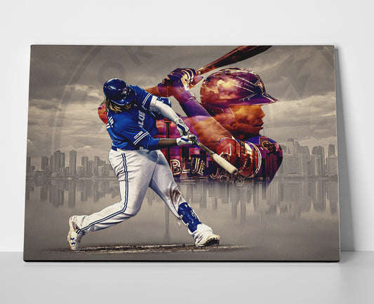 Vladimir Guerrero Jr Poster canvas