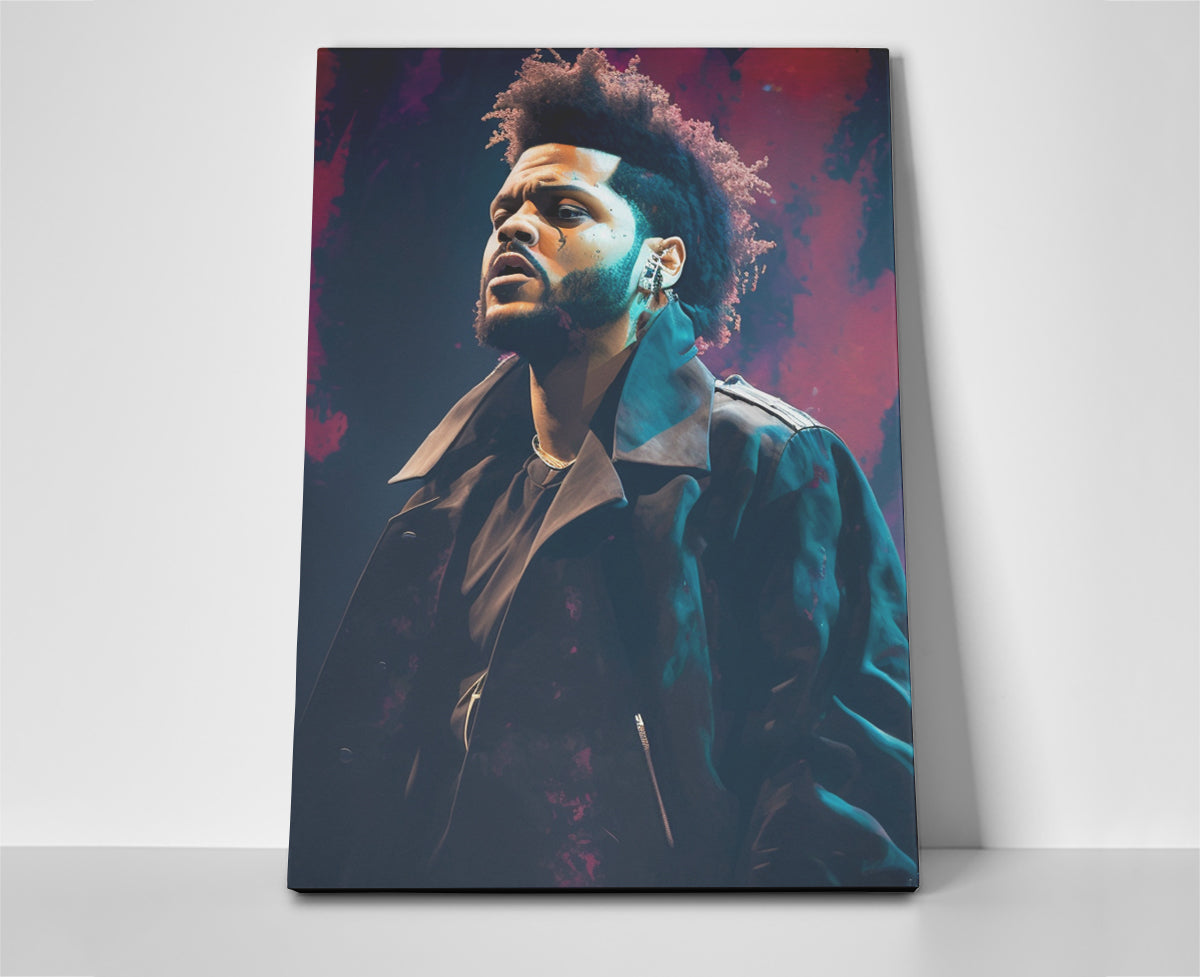 The Weeknd Poster canvas