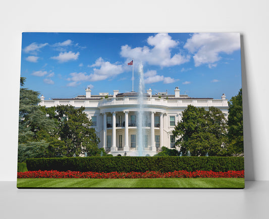 The White House Poster canvas